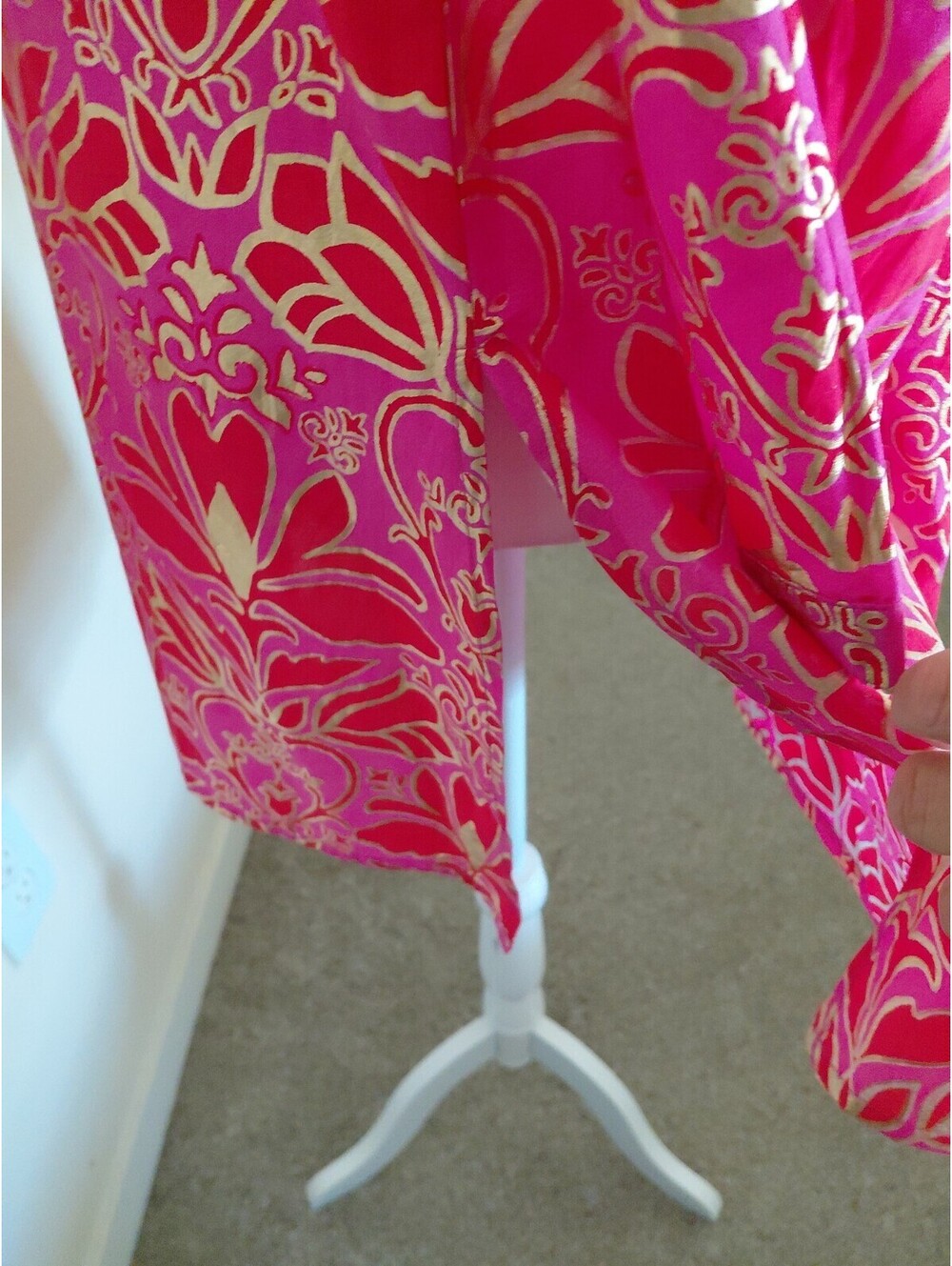 Jude Connally Sharon Top Cotton Voile Multicolor Size XL EUC #847 - Picture 10 of 10